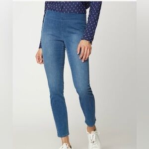 NYDJ Blue Ankle Cropped Slim Jeans